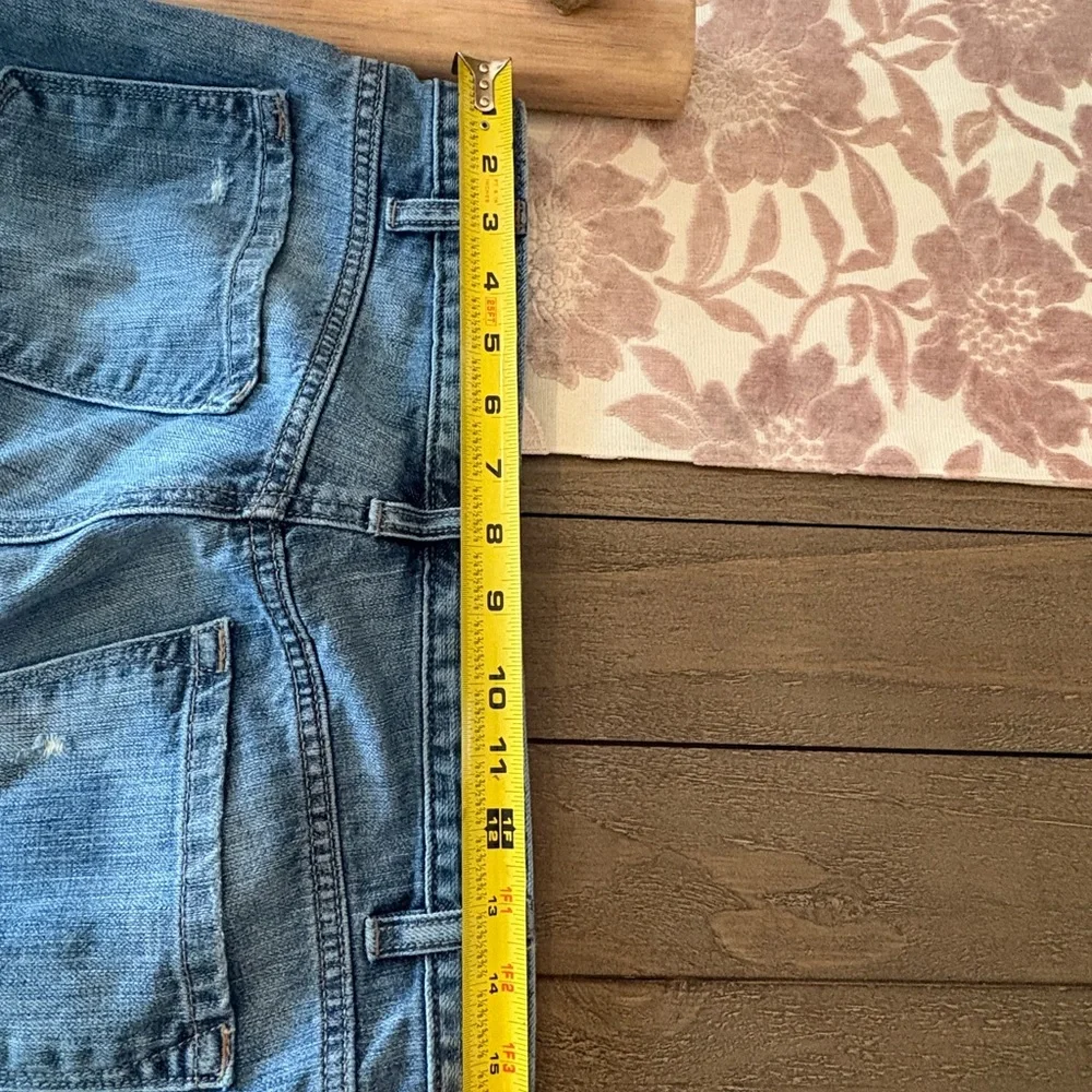 Ann Taylor Loft Boyfriend button fly jeans size 2 - Picture 5 of 7